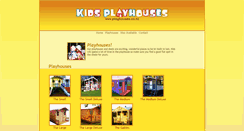 Desktop Screenshot of playhouses.co.nz