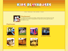 Tablet Screenshot of playhouses.co.nz